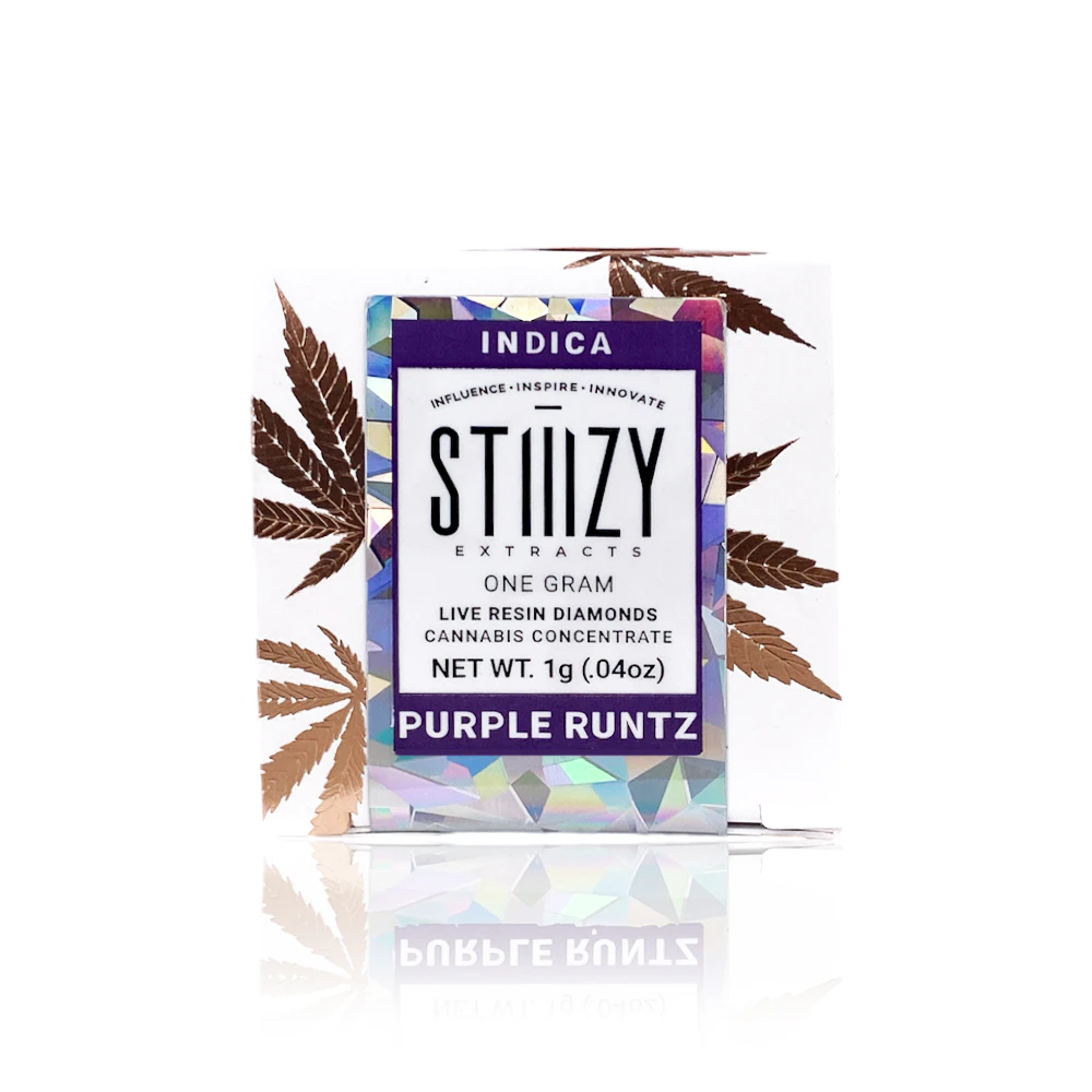 STIIIZY - STIIIZY - Concentrate - Purple Runtz - Live Resin Diamonds - 1G Main Image