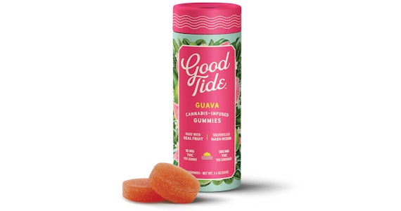 GOOD TIDE - Good Tide - Guava Rosin Gummies - 100mg
