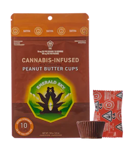 Emerald Sky - Emerald Sky - 100mg Sativa - Peanut Butter Cups