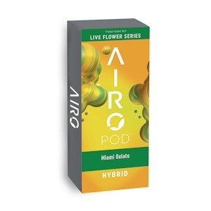 AIRO BRANDS - Vaporizer | Airo | Live Flower | Miami Gelato | 1g