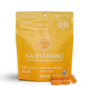 Kanha | Sativa Nano Cosmic Citrus- 10Pk | 100mg