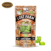Lost Farm - Sour Grape Live Resin Chews 100mg