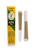 Supernaturals - Trop GMO - 28% THC - 2pk x 0.75g - Pre-Roll