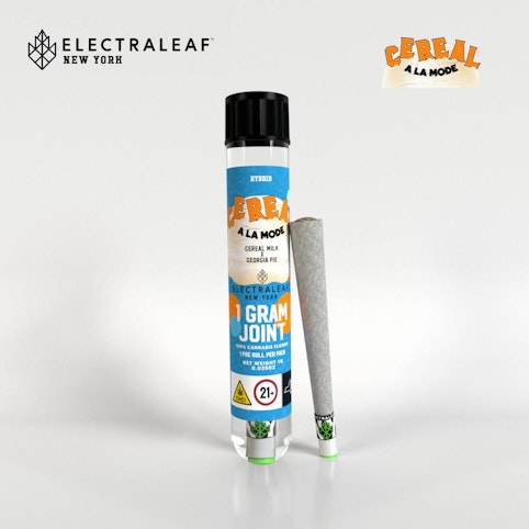 ElectraLeaf - Cereal A La Mode -Hybrid- 26.74% THC | (Pre-Roll) 1g | Electraleaf       -ad2 back