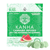 KANHA: Watermelon 20:1 (CBD/THC) Gummies 105mg/10-Piece