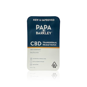 PAPA & BARKLEY - PAPA & BARKLEY - Topical - CBD Dominant - Patch