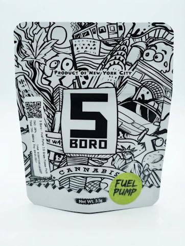 5 Boro Cannabis - Fuel Pump -Indica- 27% THC | 3.5G (Flower) | 5 Boro    -ee11 front