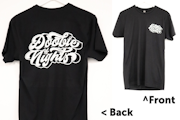 #100a | Doobie Nights | Black T-Shirt | Any size