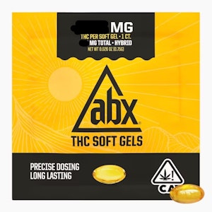 ABSOLUTE XTRACTS -  Single - 100mg THC Soft Gels - (H) - ABX