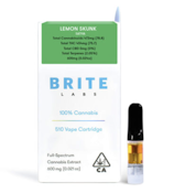Brite Labs - Full Spectrum 510 Cart Lemon Skunk (0.6g)(S) 75%