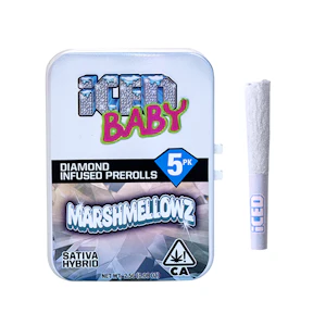 ICED - Marshmellowz (SH) | 5pc Infused Prerolls | ICED Baby