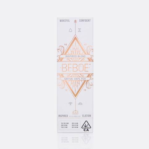 Beboe - Beboe - INSPIRED Sativa Blend Vape Pen