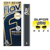 FLAV: SUPER LEMON HAZE 1G LIVE RESIN DISPOSABLE