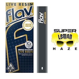 FLAV - FLAV: SUPER LEMON HAZE 1G LIVE RESIN DISPOSABLE