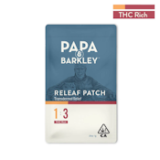 Papa & Barkley - THC Rich 1:3 Patch 30mg
