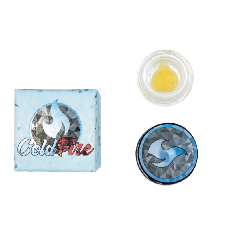 1g Banga x Sweetie Cured Resin Badder - Cold Fire x Blem picture