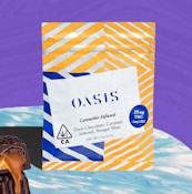 Oasis - Dark Chocolate Caramel Almond Nougat Minis 10mg