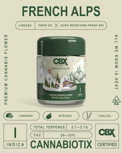 Cannabiotix - French Alps (I) | 3.5g Jar | Cannabiotix