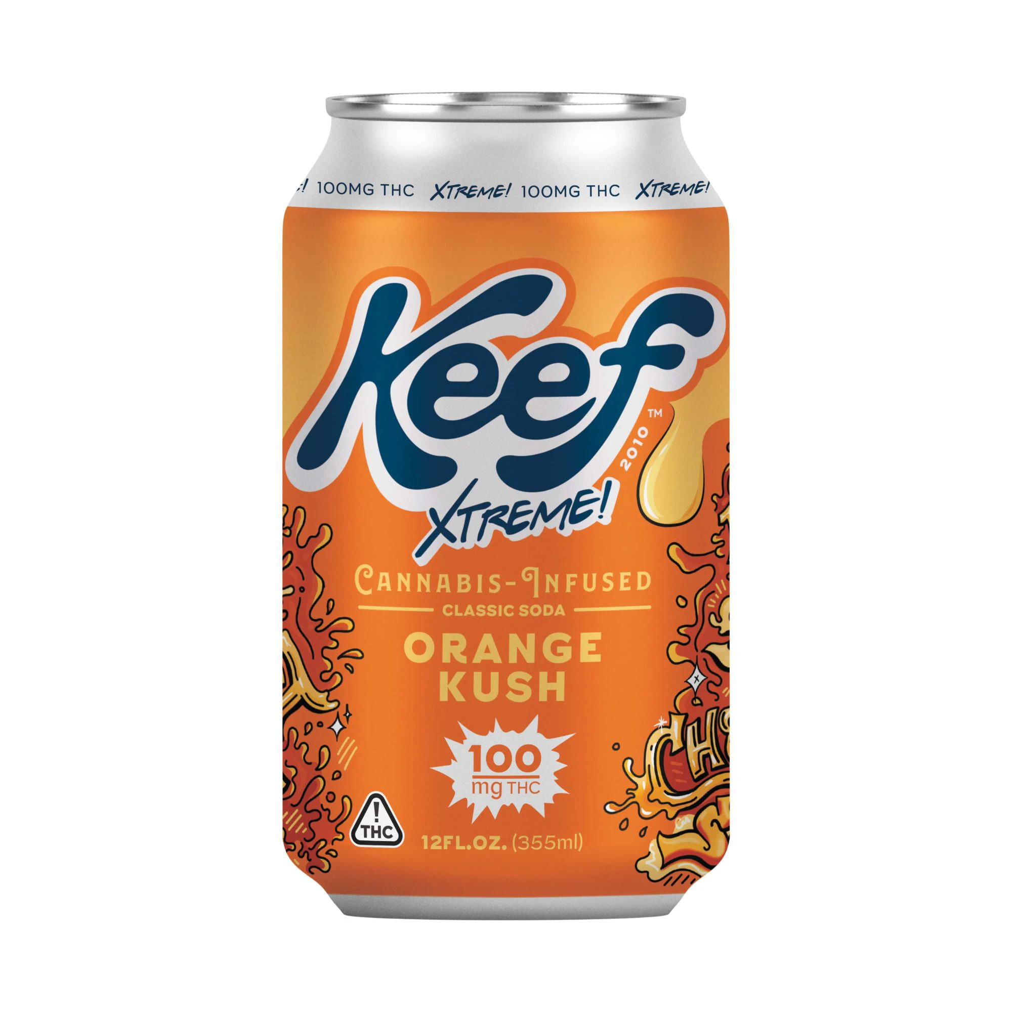 Keef Brands - Keef Xtreme | Classic Soda | Orange Kush | 100mg Main Image