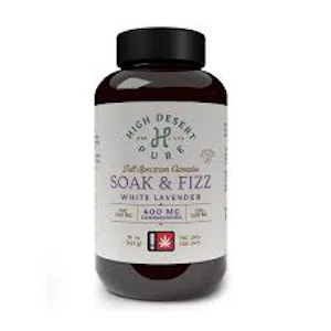 High Desert Pure - White Lavender Soak & Fizz - 1:1 236mg - High Desert Pure