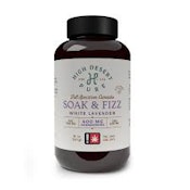 White Lavender Soak & Fizz - 1:1 683mg - High Desert Pure