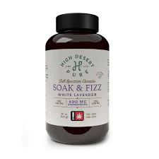 High Desert Pure - White Lavender Soak & Fizz - 1:1 236mg - High Desert Pure Main Image