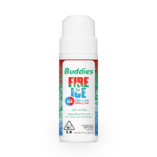 Buddies Fire and Ice 1:1 40mg Muscle Rub - THC:CBD
