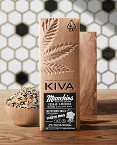 KIVA - Munchies Dark Choc Kiva Bar 100mg - Kiva
