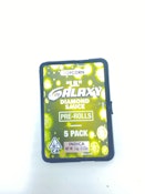 Galaxy | LIL Galaxy Diamond Sauce 5 Pack Pre-roll | Popcorn 3.5