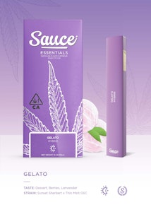 Sauce Extracts - Sauce Disposable 1g Gelato 