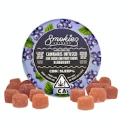 Smokiez Blueberry Live Resin 1:2 CBN:THC Fruit Chews 150mg