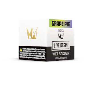 WEST COAST CURE - West Coast Cure - Grape Pie - 1g Live Resin Wet Badder