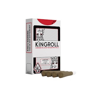 KING ROLL - KingRoll White Widow x Strawberry Fields 3g Infused Preroll 4pk