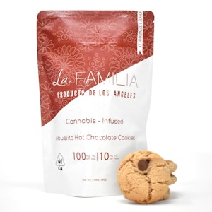 LA FAMILIA - LA FAMILIA: ABUELITA HOT CHOCOLATE COOKIE BAG 100MG