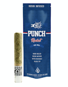 Punch Extracts | Tangerine Sorbet x Sunset Sherb  - Rocket rosin preroll w glass tip 1.6g | 35.36% THCa