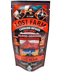 White Russian - (Live Resin Infused) Fruit Chews - 100mg (H) - Lost Farms