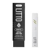 APPLE FRITTER PREMIUM DISPOSABLE 1G - LITTO
