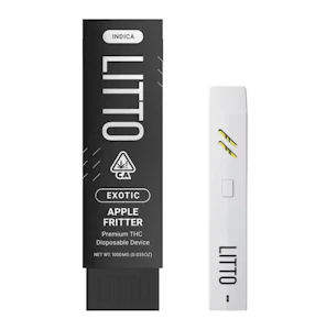 LITTO - APPLE FRITTER PREMIUM DISPOSABLE 1G - LITTO