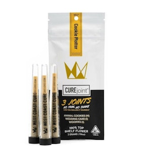 WEST COAST CURE - West Coast Cure Cookie Platter Pre-Roll 3 Pack 3.0g