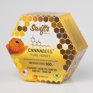 Swifts - Swifts | Cannabees Pure Honey | DOH | 10pk | 100mg THC : 50mg CBN : 50mg CBG : 300mg CBD