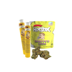 HOTBOX - Scotty's Mom BUNDLE | ( x2) Pre Rolls + 3.5g Indoor Flower | HOTBOX