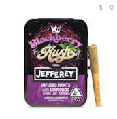 WCC Jefferey Blackberry Kush infused preroll pack 3.25g