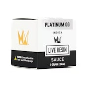 WCC - Platinum OG - Live Resin Sauce 1g
