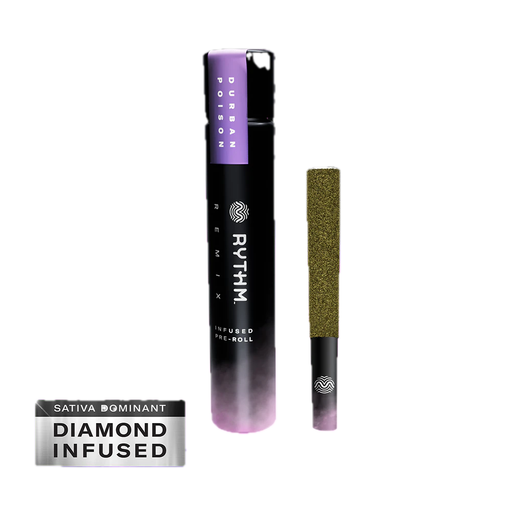 RYTHM - Durban Poison Infused Preroll 1g Main Image