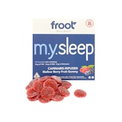 100mg THC X 40mg CBN Froot Gummy - MYSleep THC + CBN + Melatonin