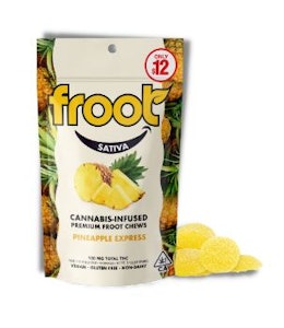 FROOT - Froot Gummies - Pineapple Express 10pk 100mg (S)