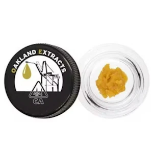 Oakland Extracts - Garlic Grove - Live Badder - 1g (S) - Oakland Extracts