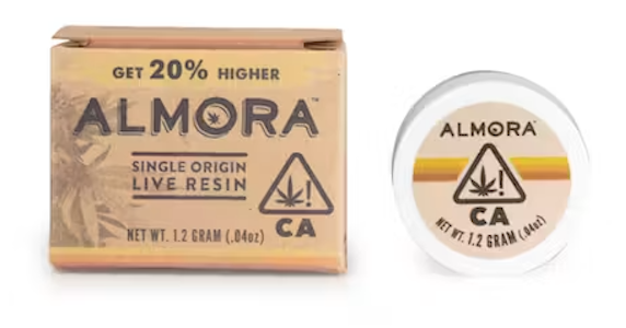 ALMORA FARMS - Almora Farm Live Resin 1.2g - Lucid Blue 74%