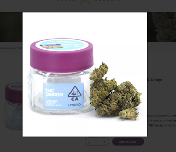 THC Design - THCD - Pink Cookies - 1/8th