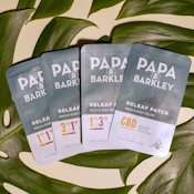 Papa & Barkley - Releaf Patch - 3CBD:1THC CBD RICH